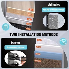 2 Pack Hat Organizer for Baseball Caps, Hat Rack for Wall with Strong Adhesive H