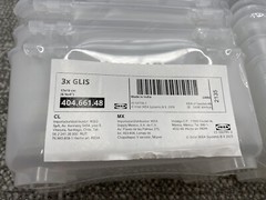 IKEA Storage Containers GLIS 6 In All New Grooved Bottoms For Stacking Office 16