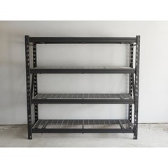 Ironton 4-Tier Storage Shelving, 77in.W x 72in.H x 24in.D