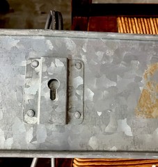 Galvanized Steel 4 Hooks. For Vintage Or Contemporary Look Space.Indoor Use Only