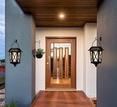 Ceiling Hooks for Hanging Plants 2Pack 6in,Wall Mount Hangers 2 Pack Black
