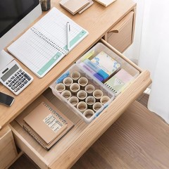 Clear Plastic Storage Box with Lid Stackable Organizer Bin Container 1-Pack