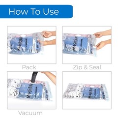 **MagicBag X-Large Vacuum Storage Bag, Airtight Compression for Bedding**