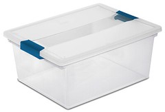 Deep File Clip Box, 14 x 11 x 6.25-In., Must Purchase in Quantities of 4 – Pack