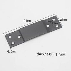U Shape Tile Display Stainless Steel Hanging Bracket Stainless Steel Hanger Wall