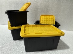 Set Of 4 Lowe’s Teeny Tote Tiktok Viral Mini Plastic Storage Totes New 2025 Gift