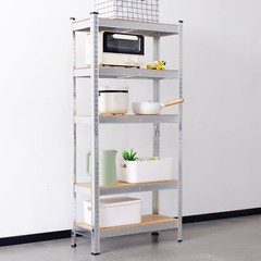 59” Heavy Duty Muscle Rack Garage Steel Metal Storage 5Shelf Adjustable Shelves