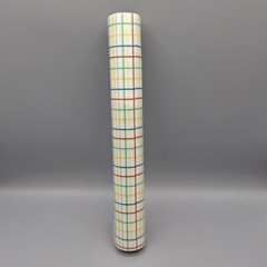 Rubbermaid Shelf Liner Primary Candy Stripe 1986 Smooth & Easy 10’ X 12” 5385