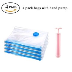 Storage Bags for Clothes Pillows Blanket More Space Save Compression Seal