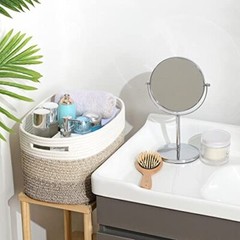 3 Pack Storage Basket, Woven Baskets for Storage, Cotton Rope Basket for Toys