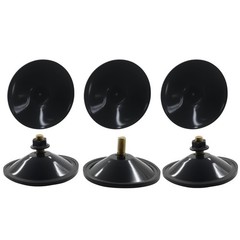Aoserge 6 Pcs Heavy Duty Black Sucker Suction Cup with M6 x 14 Thread Screw -…