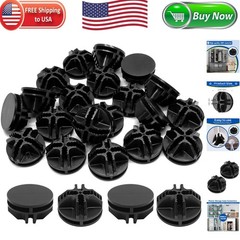 32pcs Durable Black Cube Connectors for Modular Closet and Storage Solutions