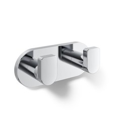 73146-CP Composed® Double Robe Hook, Polished Chrome