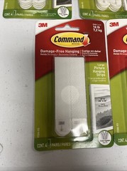 Command 17206 Picture and Frame Large Hanging Strips – Pack of 5 White