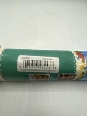 Pioneer Woman Refrigerator Shelf Liner Blue Floral Burst Pattern 15 In x 6 Ft