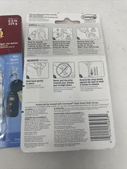 3M Command Damage Free Hanging Mini Hooks Clear 17006CLR- 6 Count X 2 Pack