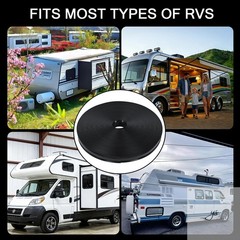 1″ RV Trim Molding Insert Screw Cover Trim, 110 FT RV Vinyl Trim Insert, Premium