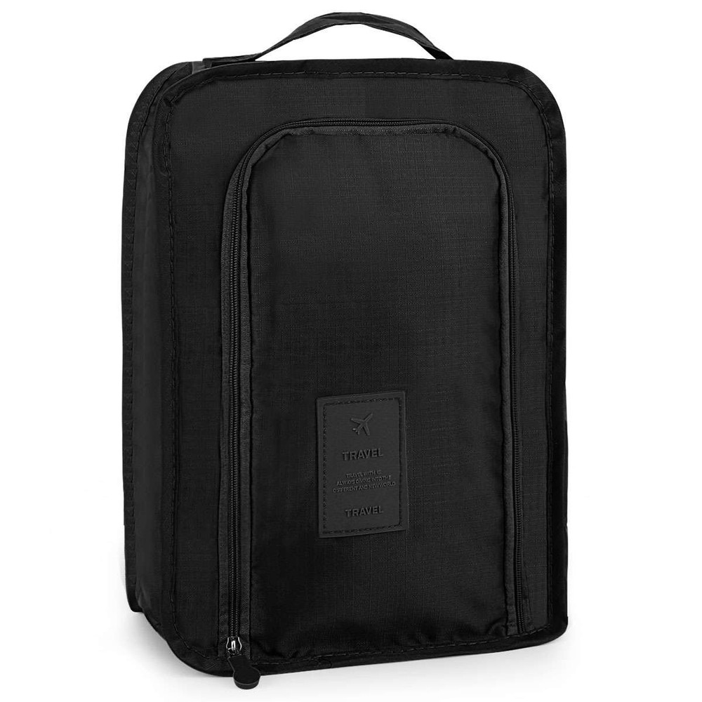 Waterproof Foldable Shoe Bag With Handle Travel Sports Gym Carry Case Storage