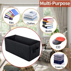 6packblack 13.2×5.9×5.3 In CD Case Storage Container Box Organizers Lot