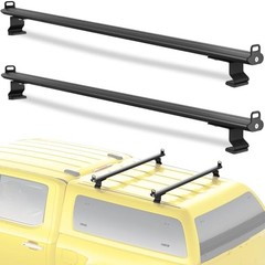 FengYu 57″ Universal Roof Ladder Rack for Van Fit for Pickup Truck Cap & Topper