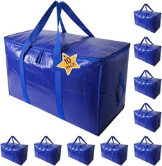 Moving Bags Heavy Duty Extra Large Cube Storage Tote for Space Saving, Traveling