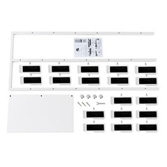 Stackable Commercial Shoe Rack Display Cabinet Three-post Single-sided Shoe Rack