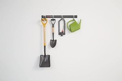 Rubbermaid FastTrack Garage Storage Utility Hooks, 5 Piece, All in One Rail Hook