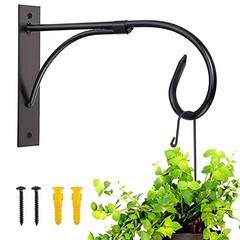 Wall Mount Plant Hanging Bracket, 11 Inches Hanging Plant Hook, Heavy Set of 1