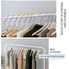 Heavy Duty Metal Clothes Rail Storage Display Stand Rack Garment Shelf Hanging