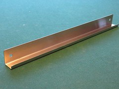 STAINLESS STEEL RECORD VINYL WALL MOUNT DISPLAY SHELF CUSTOM MADE