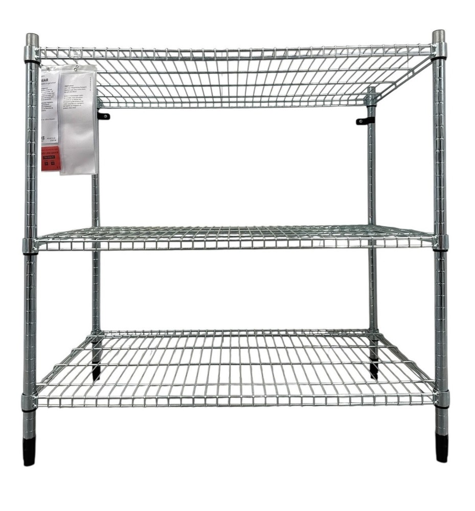 Brand New IKEA OMAR Shelf Unit Galvanized 36 1/4X19 5/8X37 ” 704.830.71