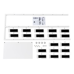 Three-post Single-sided Shoe Rack Stackable Commercial Shoe Rack Display Cabinet