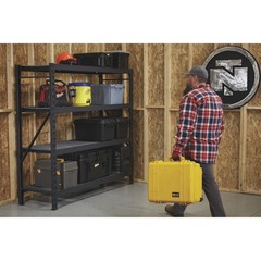 Ironton 4-Tier Storage Shelving, 77in.W x 72in.H x 24in.D