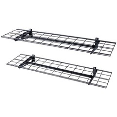 VEVOR 2PCS 4×1 ft Garage Storage Rack Shelving Heavy Duty Wall Mounted Shelving