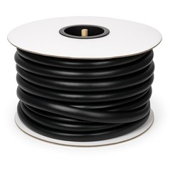 100 Ft x 1″ Black Vinyl Trim Molding Screw Cover RV Boat Camper Trailer UV Water
