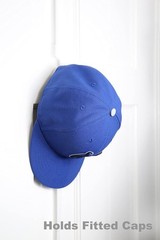 Contemporary Cap Rack FAV | Over Door Organizer for 40 Caps – Secure & Stylish
