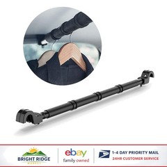 Universal Fit Car Clothing Hanger Rod with Slip-Resistant Grip for Secure Travel
