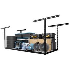 Classic Black Garage Rack – 450lbs Weight Capacity