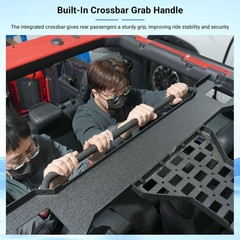 Overhead Molle Panel Compatible with 2021-2025 Ford Bronco 4 Door Roof Reinfo…