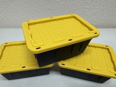 Lowe’s Teeny Tote Tiktok Viral Mini Plastic Storage Totes Set Of THREE! New 2025