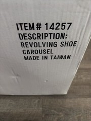 Revolving Shoe Carousel Display
