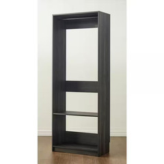 Prosper 32 In. W Gray Tower Unit 1-Shelf 1 Rod Wood Closet System