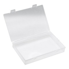 1x Plastic Storage Container Boxes Box Hinged Lid DIY Arts Crafts Markers Pens