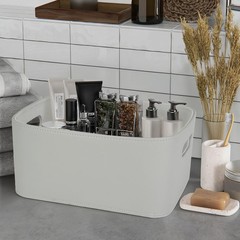 Faux Leather Storage Baskets Bins with Velvet Lining for Organizing, Storage,…