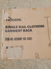 HOKEEPER 250 Lbs Load Capacity Commercial Grade Clothing Garment Racks Heavy…