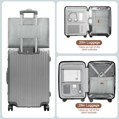 Packing Cube Organizer, Portable Collapsible Hanging Travel Storage Case Bag