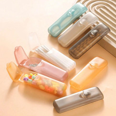 Mini Plastic Storage Box 4Pcs Clear Portable Travel Organizer Jewellery Beads US