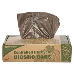Stout by Envision G3036B80 30″ x 36″ 30 gal 0.8 mil Trash Bags – Brown 60/BX New