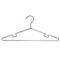 Only Hangers 17″ Metal Top Hanger w/Notches Box of 25