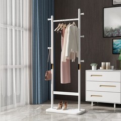 71″Coat Racks solid wood hanger Solid environmental protection easy to assembleW